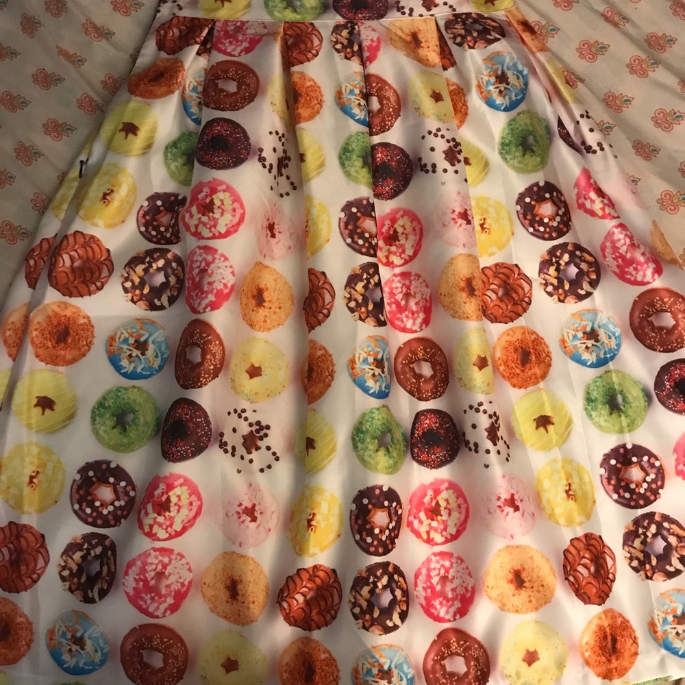 Donut Patterned Skirt